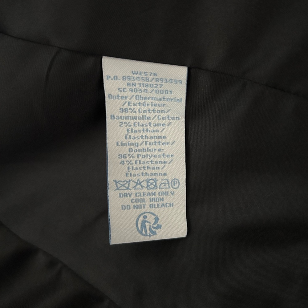 Boden Women’s Single-Button Tailored Blazer Notched Lapel Flap Pockets Size 4 - Picture 9 of 10